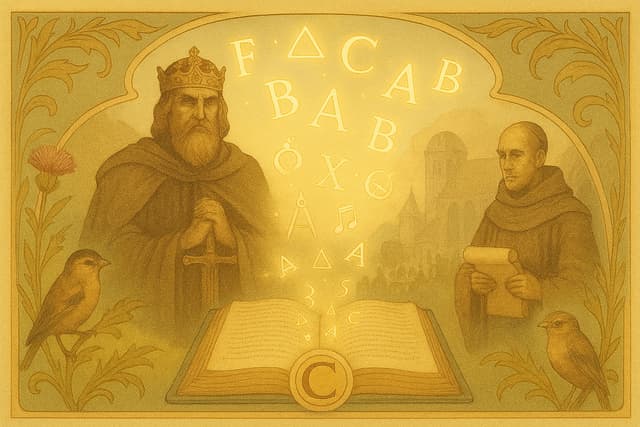 Alcuin, maître de l'école carolingienne