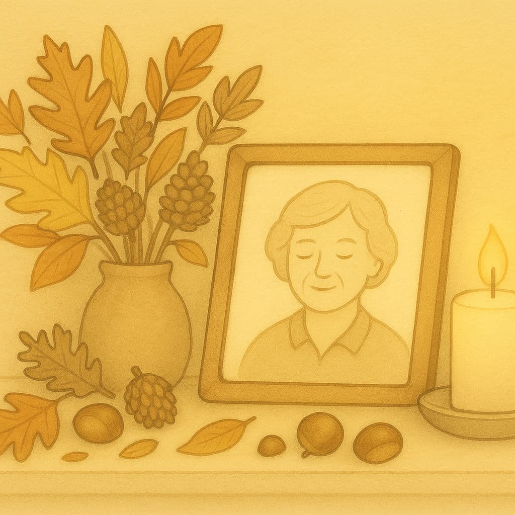 Créer un petit autel du souvenir