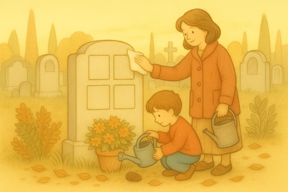 Visiter le cimetière en douceur