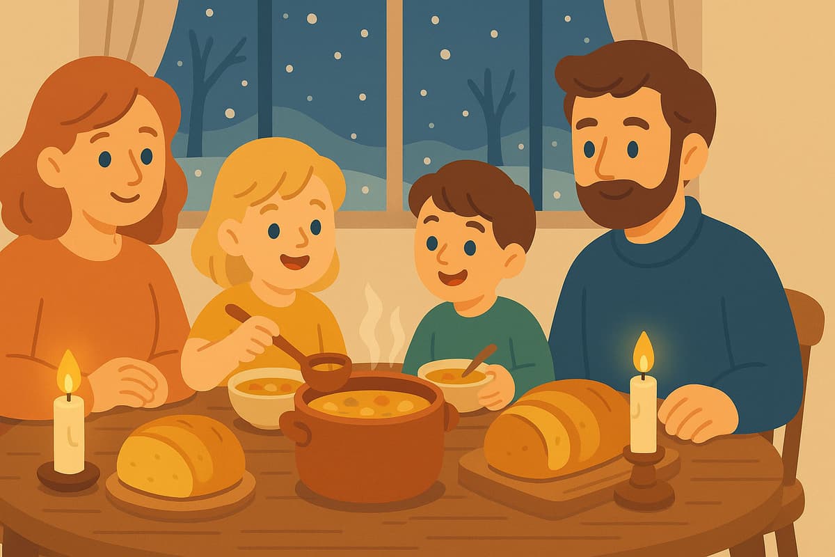 Cuisiner pain et soupe d’hiver