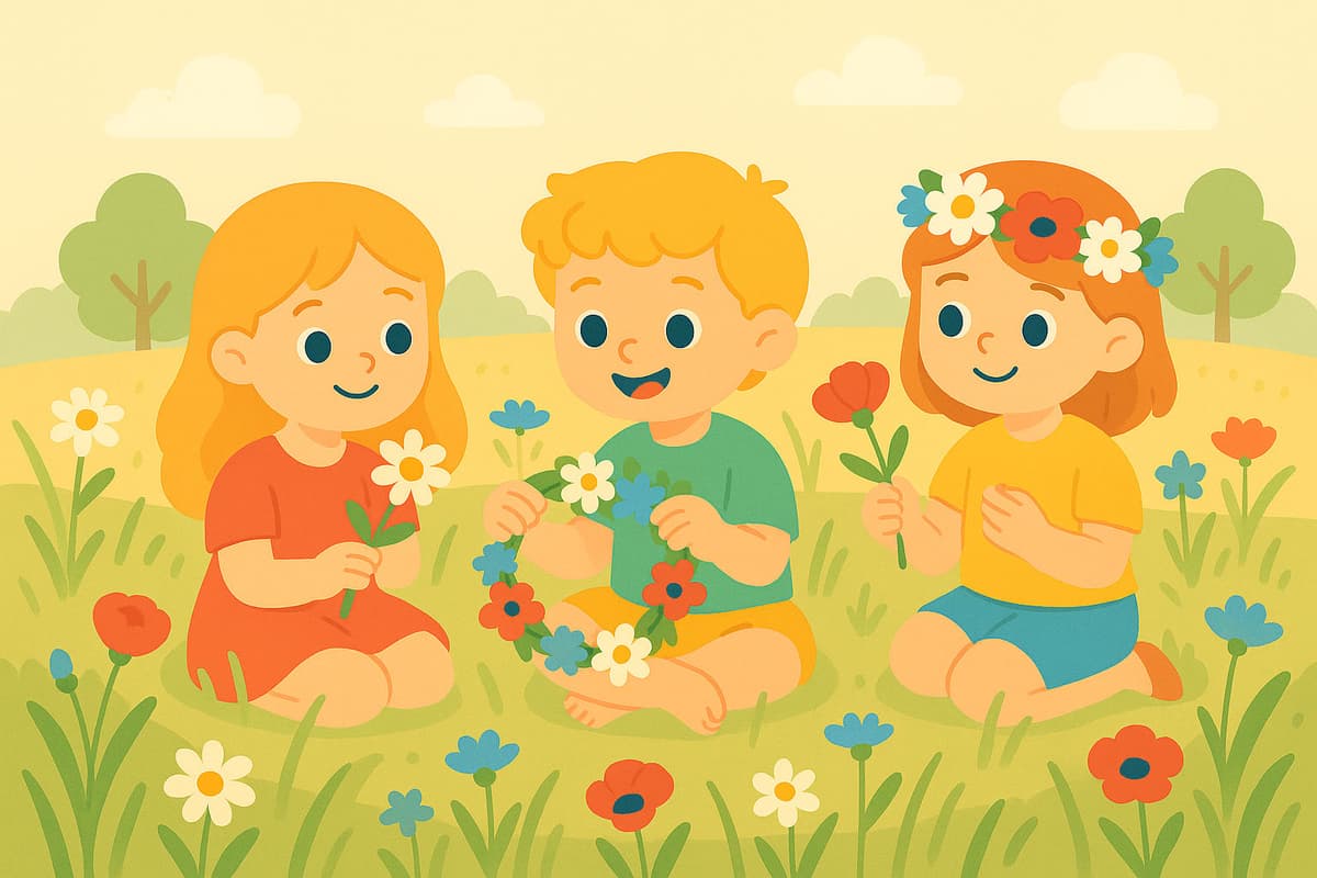 Tresser des couronnes de fleurs