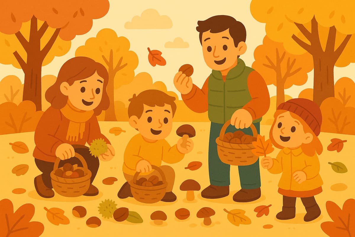 Promenade en forêt et cueillette