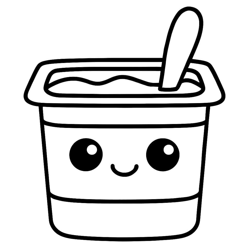 Un yaourt souriant pour les petits gourmands
