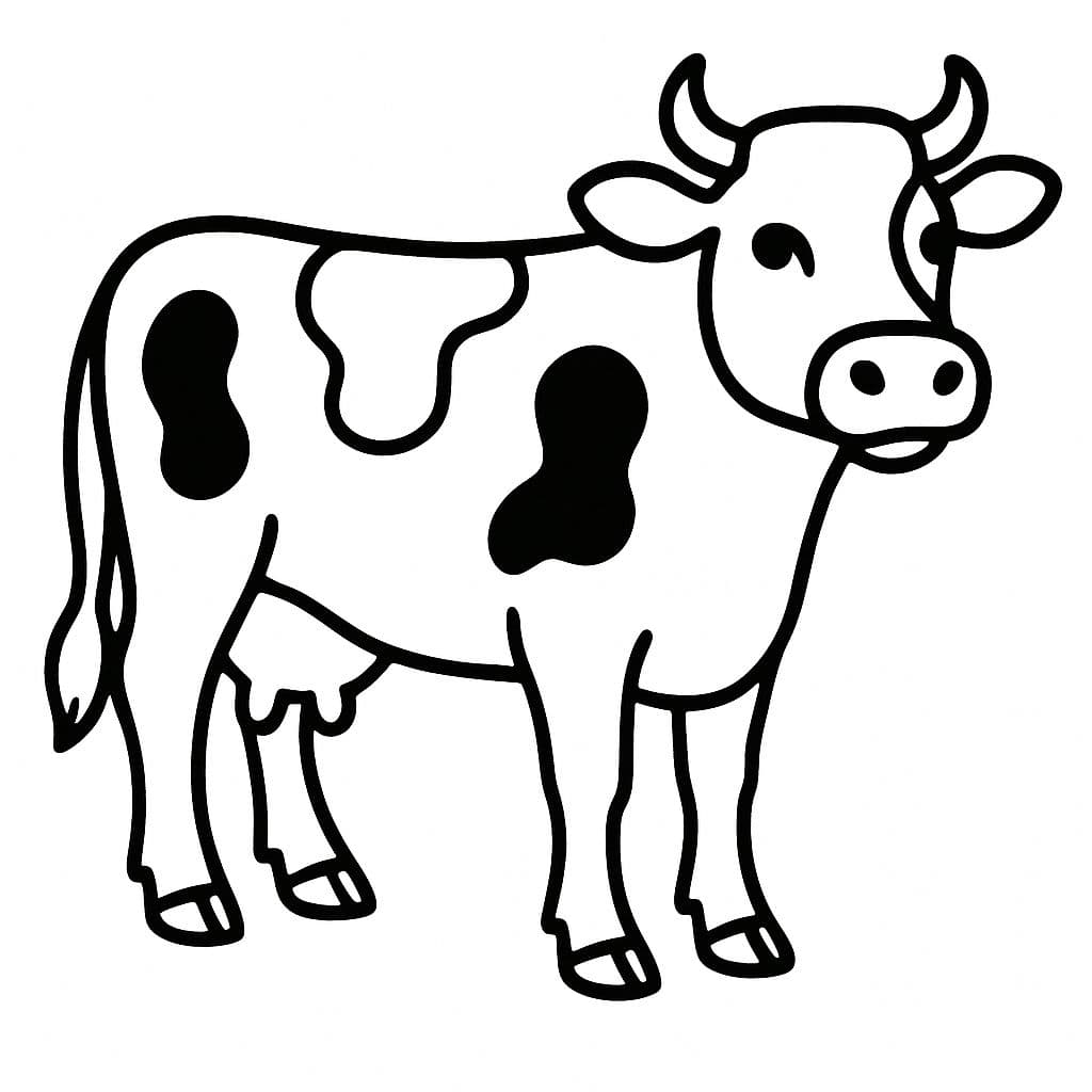 Vache tachetée