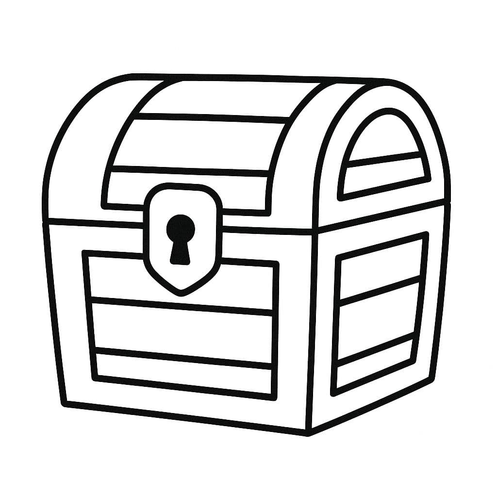 Coffre au trésor scellé