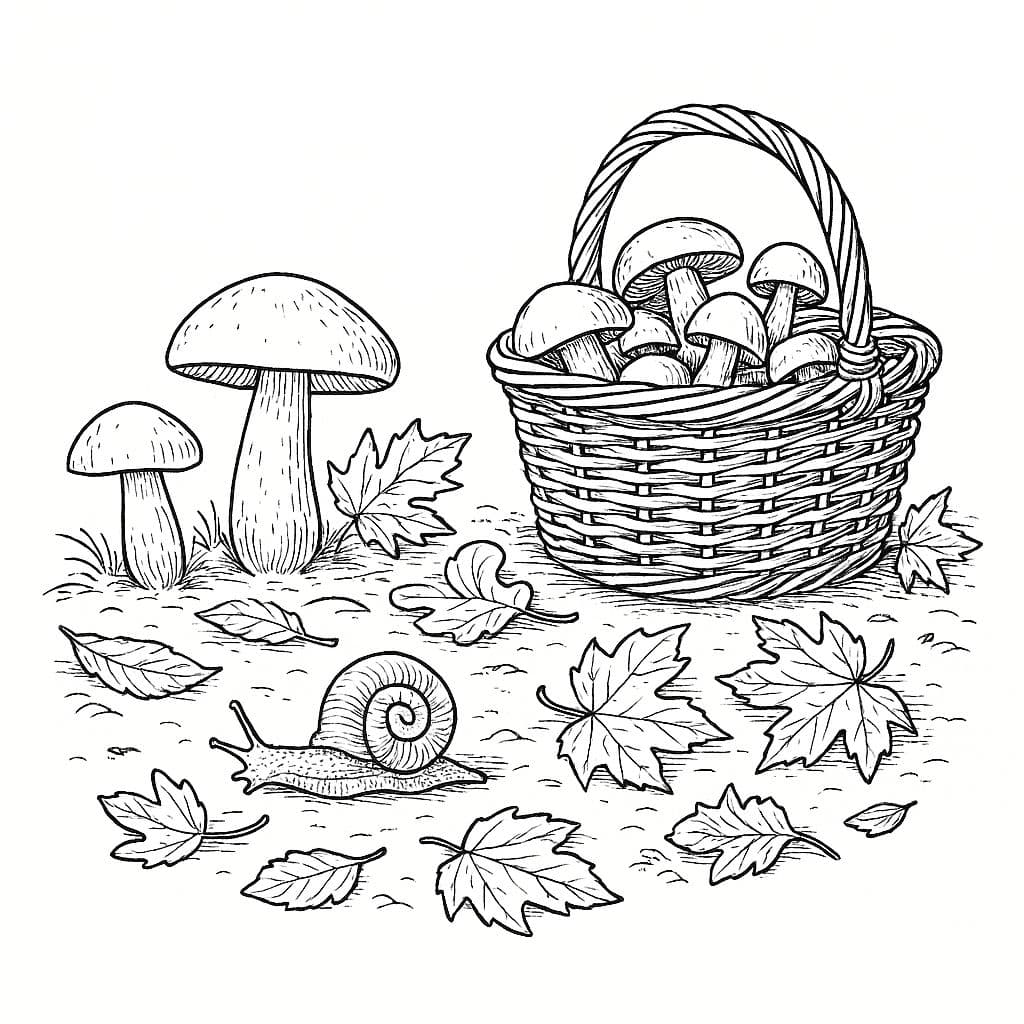 Cueillette des Champignons