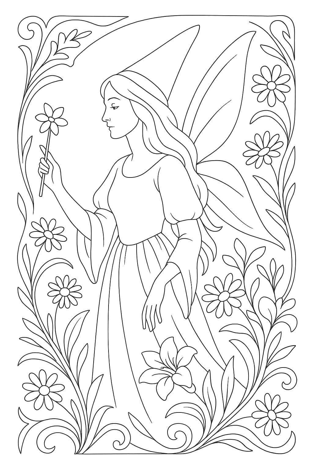 La Fée des premières fleurs