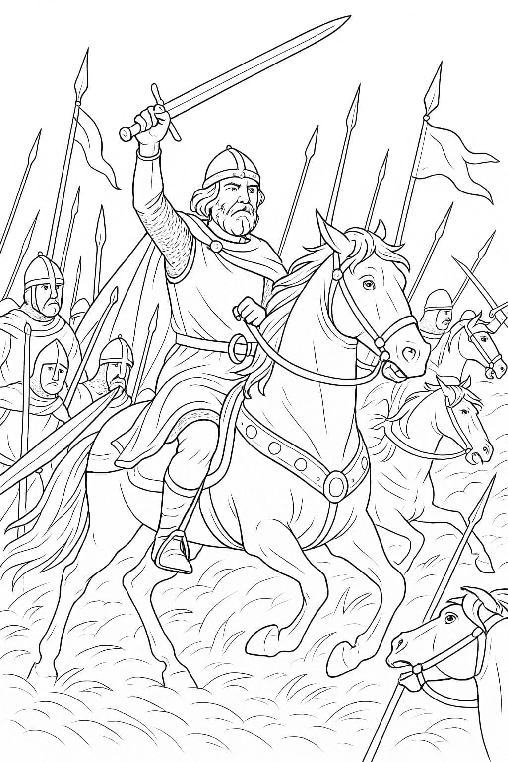 Bataille de Poitiers (732) – Charles Martel et la défense du royaume