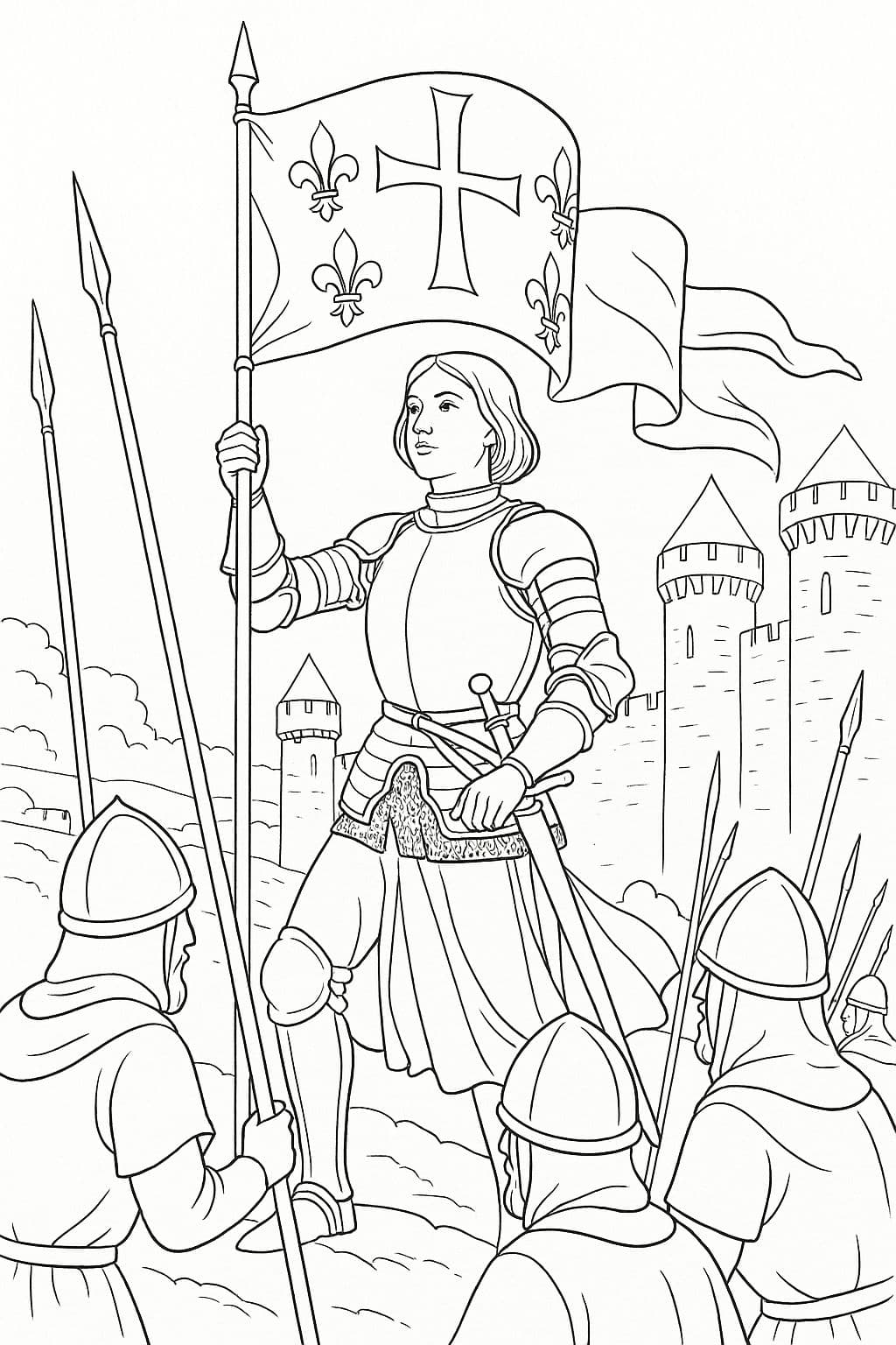 La Guerre de Cent Ans – Jeanne d’Arc à Orléans (1429)