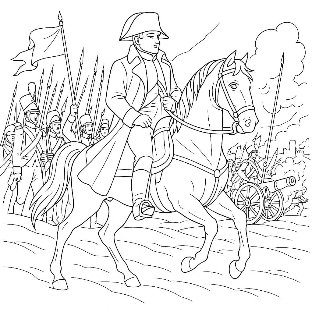 Napoléon à la bataille d’Austerlitz (1805)