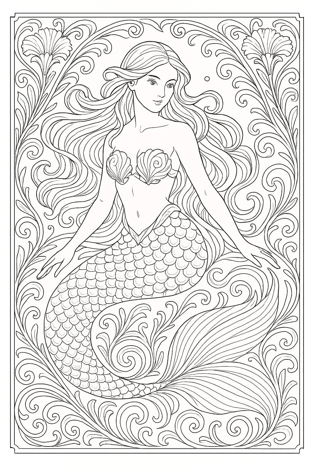 La Sirène Art Nouveau