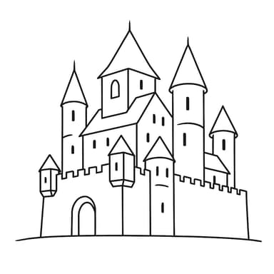 Château fort médiéval