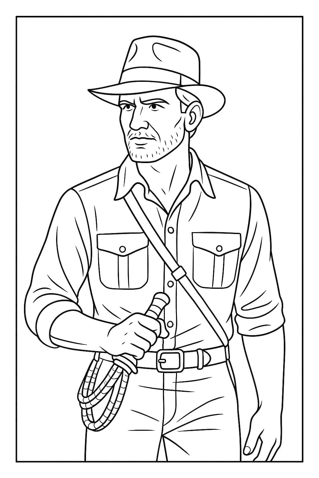 Aventurier Légendaire – Héros Sans Décor à Imprimer