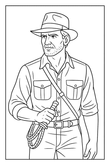 Aventurier Légendaire – Héros Sans Décor à Imprimer