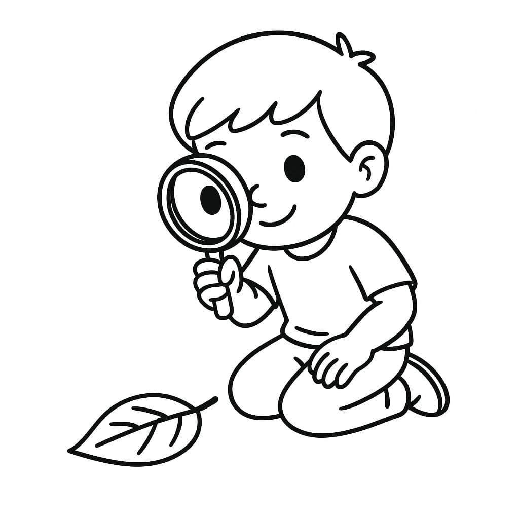 Observation à la loupe