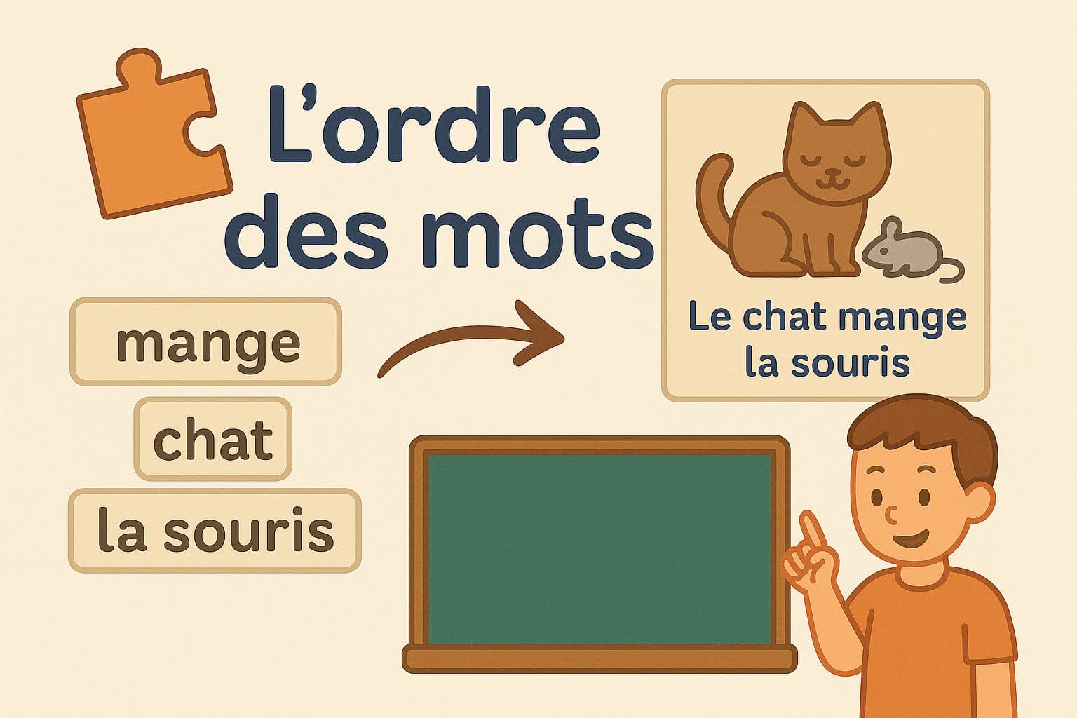 L’ordre des mots
