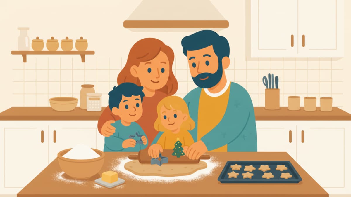 Cuisiner une douceur de Noël