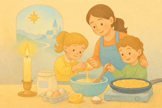 La Chandeleur : fête de la lumière et des crêpes