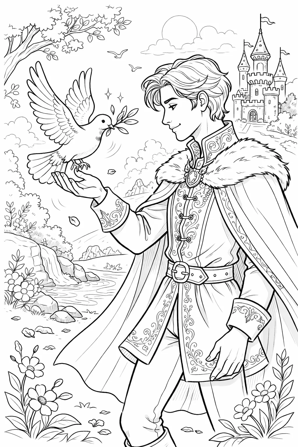 Le Prince Chéri – Le prince et la colombe de paix