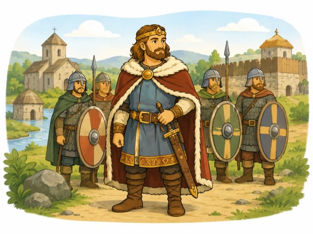 La France et la lignée mérovingienne